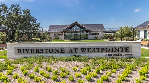 Monument - Riverstone at Westpointe San Antonio, TX Presented By D.R. Horton