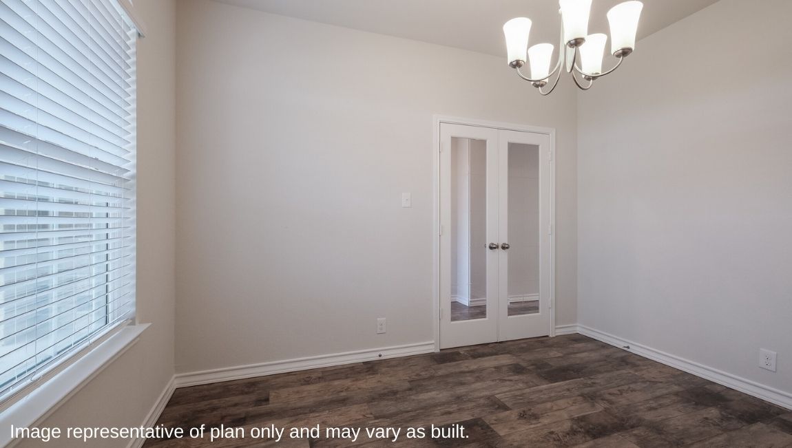 Dining room with open access, and seamless flow continuing to the backyard access, Brookstone Creek