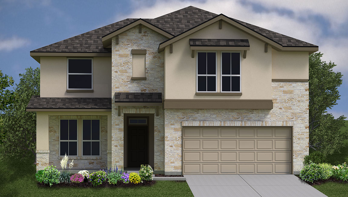 The Boerne Plan alternate image Brookstone Creek By D.R. Horton, San Antonio, Texas 5 Bed, 3.5 Bath, 2 Garage, 2 Story