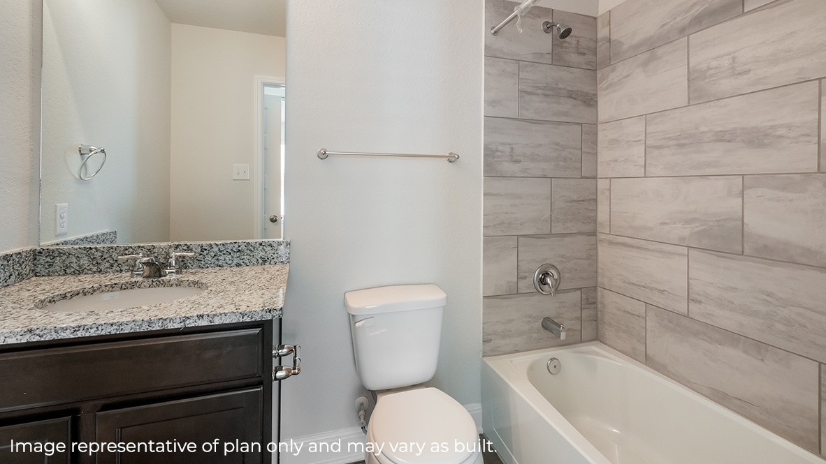 secondary full bathroom