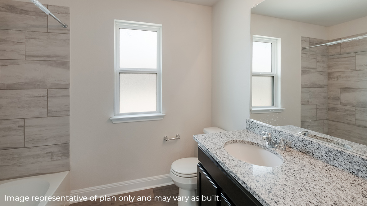 secondary full bathroom