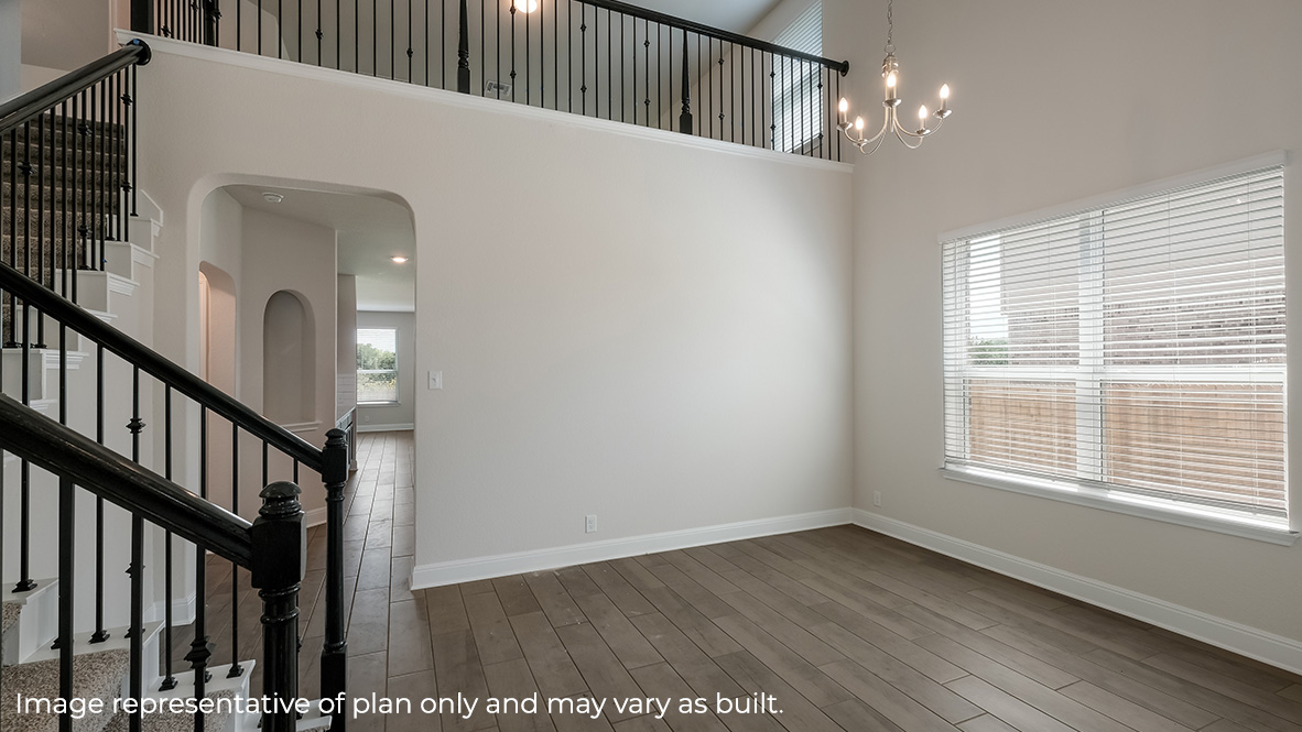 formal dining room located at the front of the home