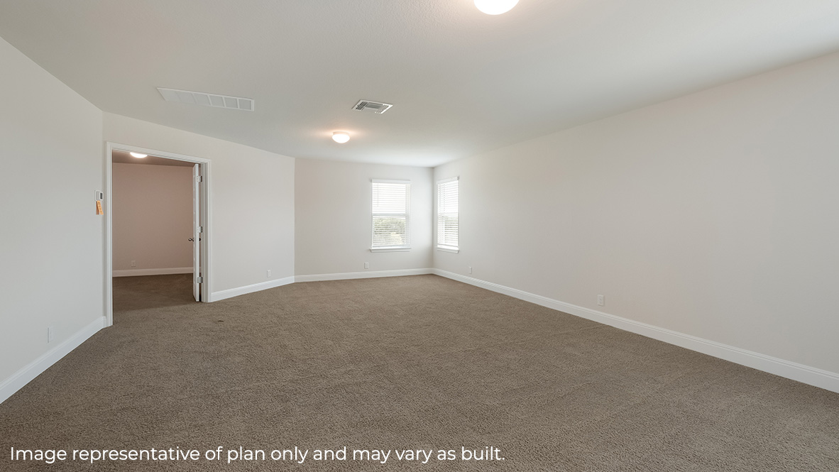upstairs game room with quality carpet