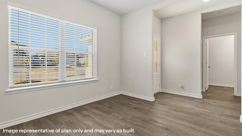 formal dining area with hard surface flooring