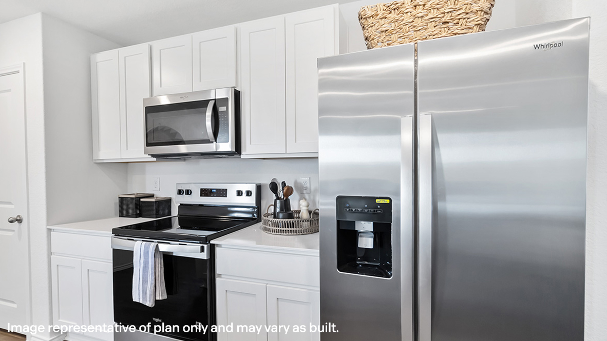 New appliances included in our larger kitchen island area with seating anchor the kitchen, near dining, great rooms