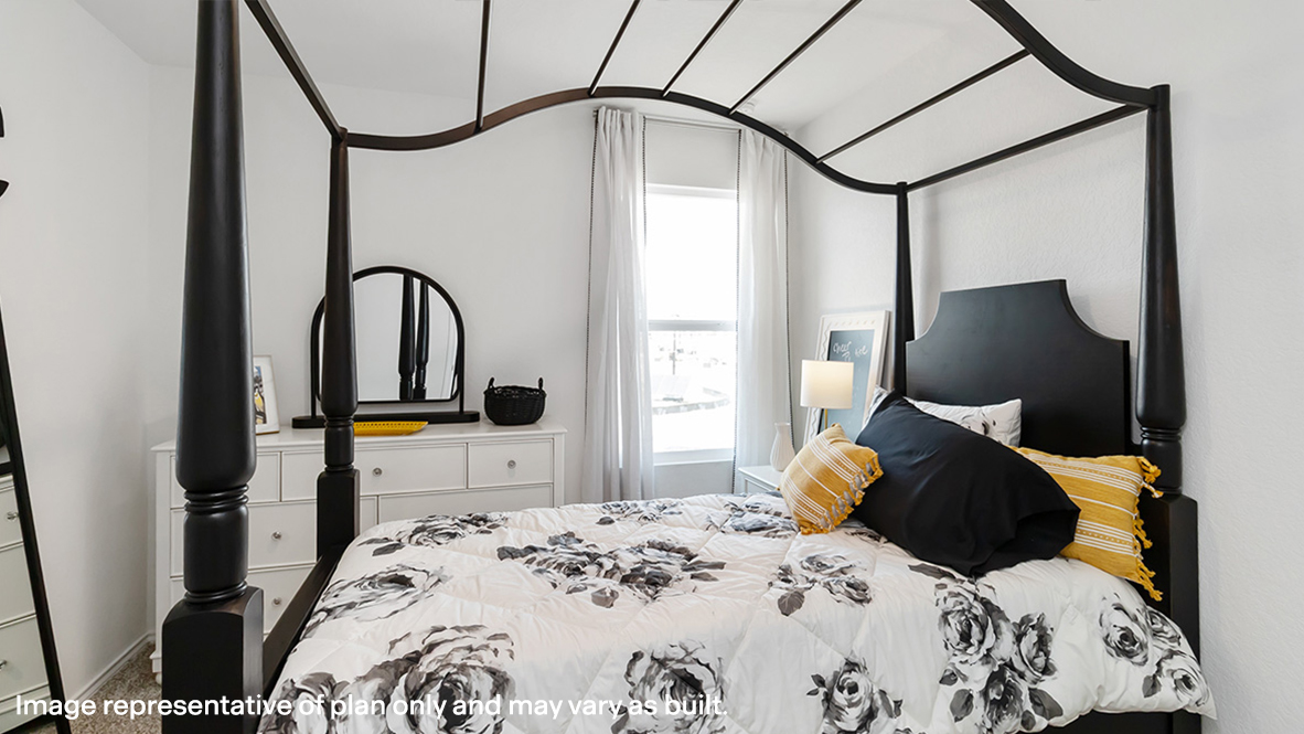 Multi-use bedroom, flex, office, study, craft, entertainment game room in D.R. Horton's new stylish construction home