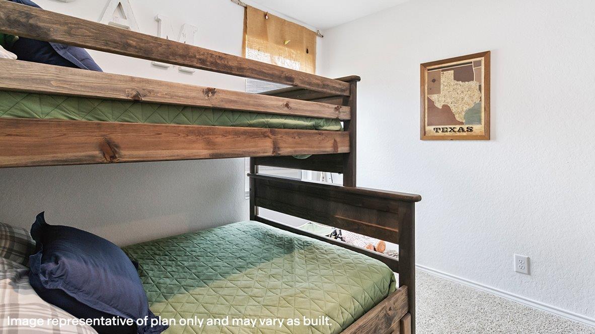 bedroom with bunk beds