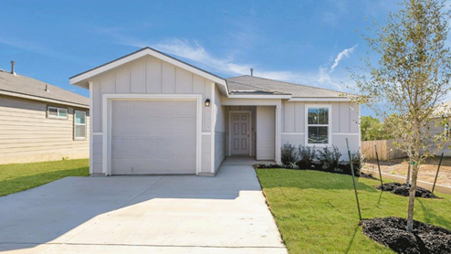 D.R. Horton san antonio solana ridge near lackland air force base 1151 square feet the garland floor plan exterior image