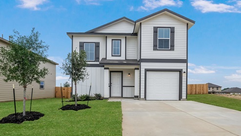 D.R. Horton san antonio solana ridge near lackland air force base 2243 square feet the stanley floor plan exterior image