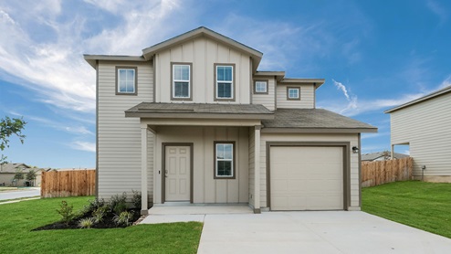 D.R. Horton san antonio solana ridge near lackland air force base 1625 square feet the swift floor plan exterior image