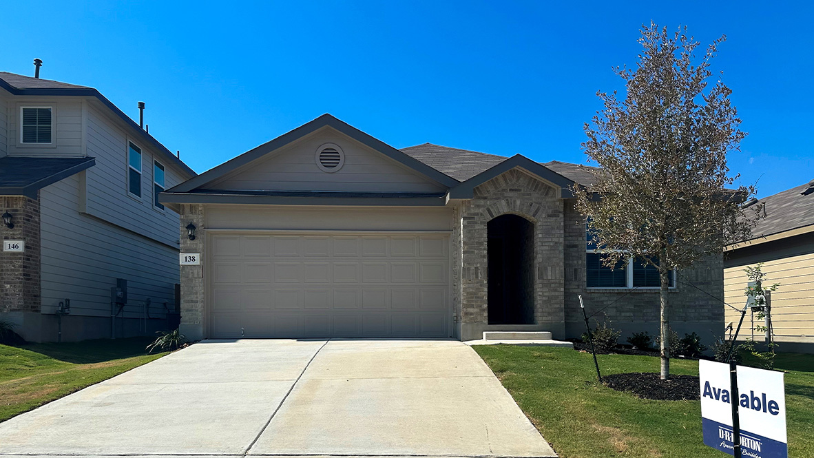 Available Home in Redbird Ranch San Antonio, TX D.R. Horton