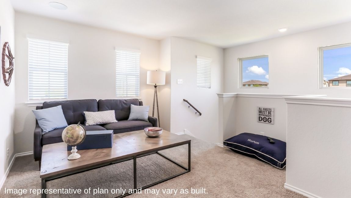 Loft - Flex Space - The Swift Floor Plan at Redbird Ranch in San Antonio, Texas Presented By D.R. Horton