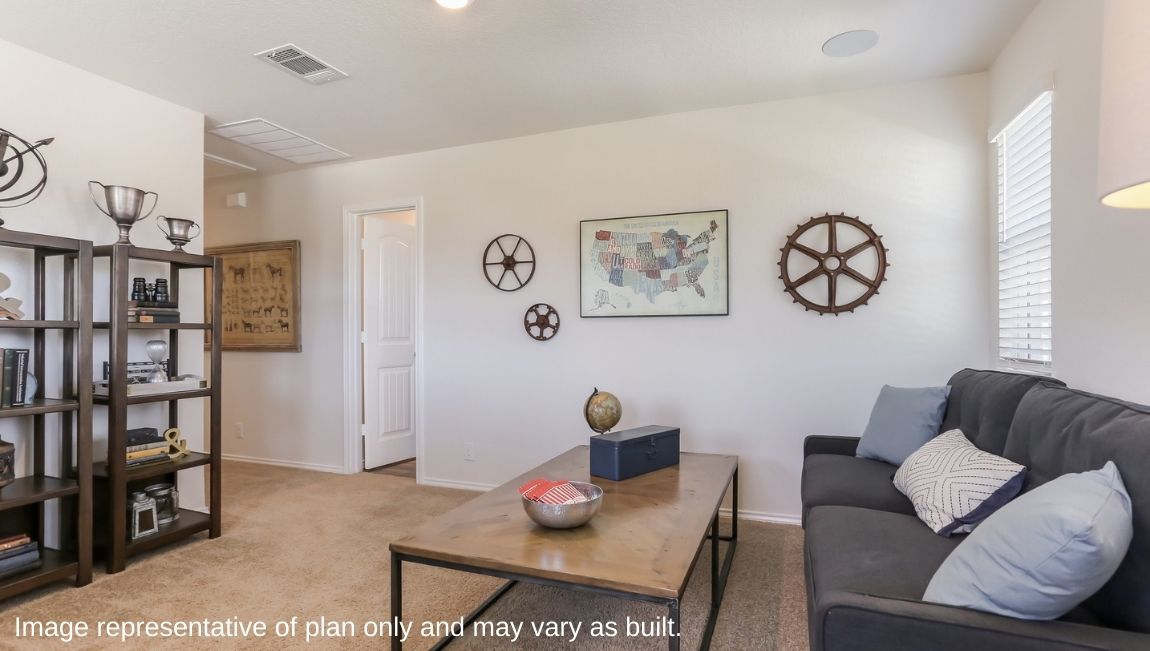 Loft - Flex Space - The Swift Floor Plan at Redbird Ranch in San Antonio, Texas Presented By D.R. Horton