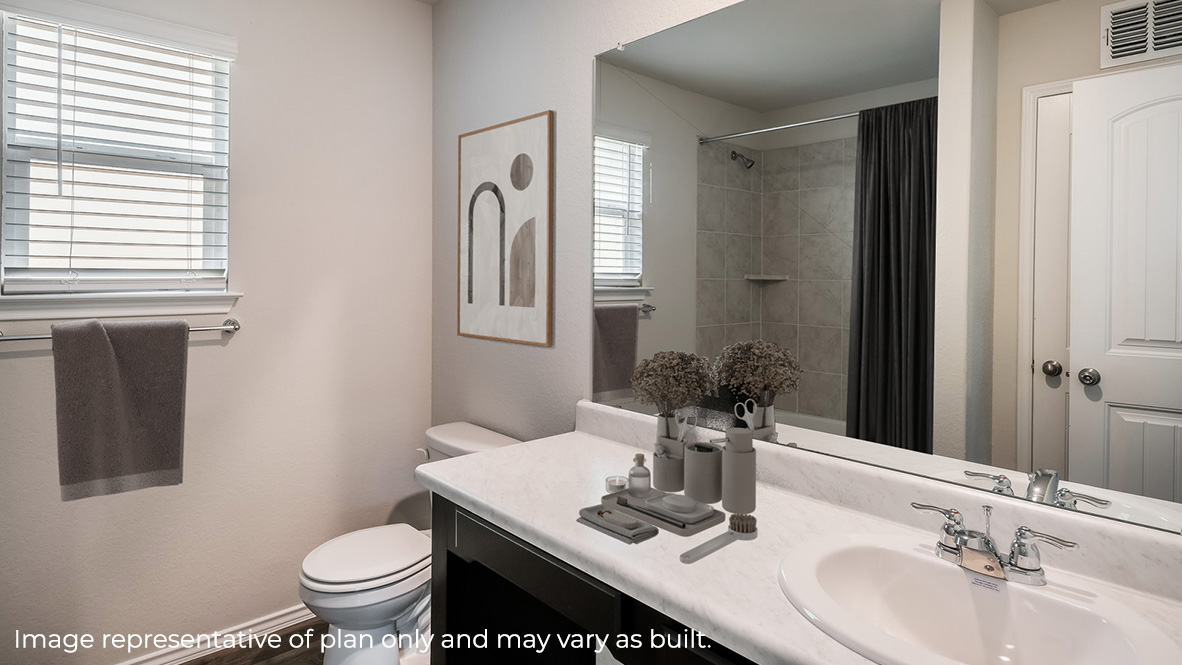 Owner's En-Suite - The Reese Floor Plan at Redbird Ranch in San Antonio, Texas Presented By D.R. Horton