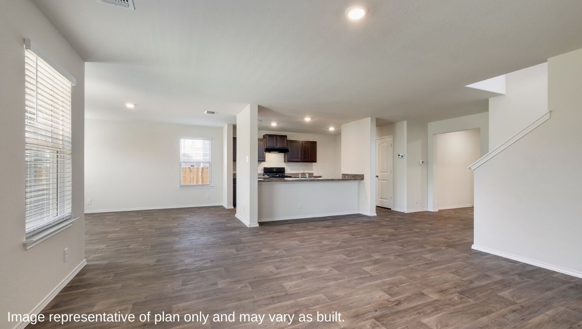 Living - The Wolters Floor Plan at Redbird Ranch in San Antonio, Texas Presented By D.R. Horton
