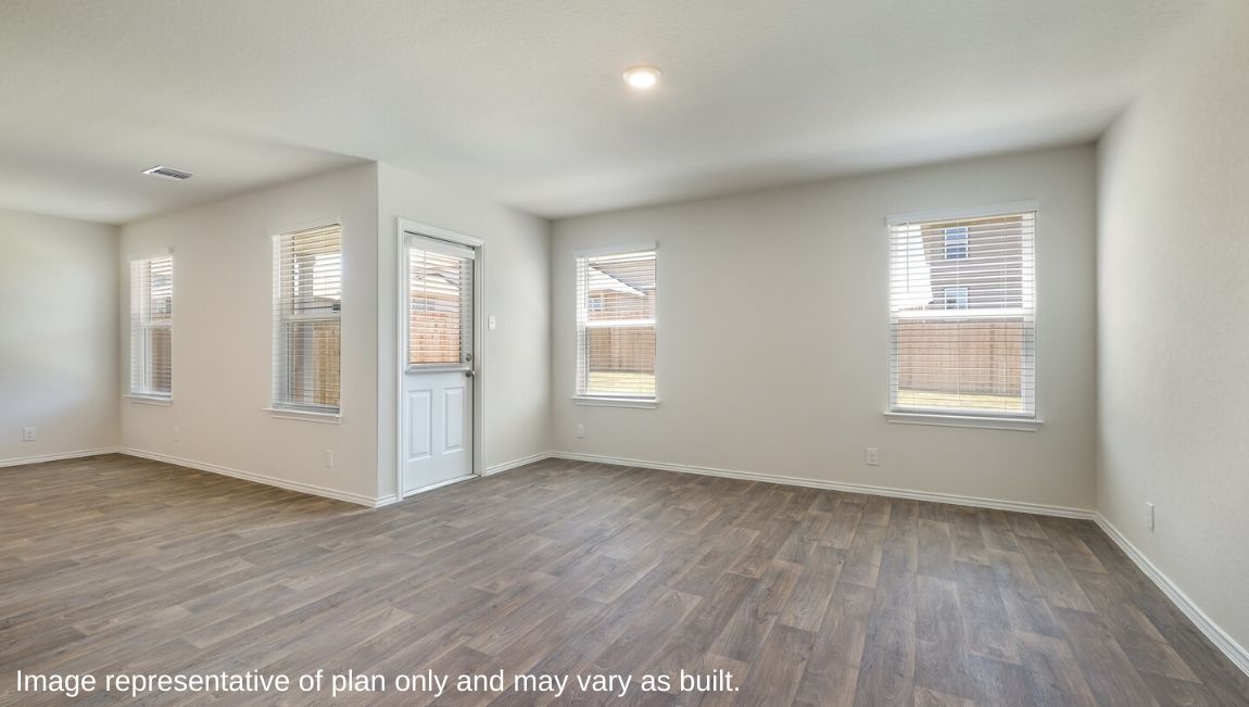 Living - The Wolters Floor Plan at Redbird Ranch in San Antonio, Texas Presented By D.R. Horton