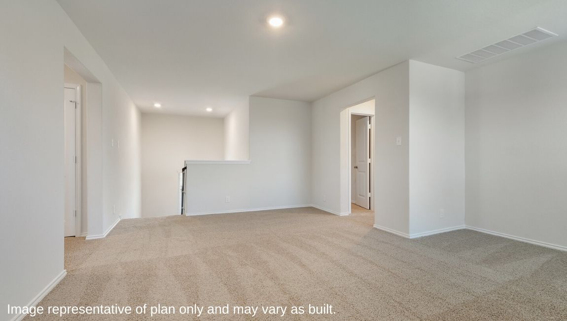 Loft with Flex Bedroom - The Wolters Floor Plan at Redbird Ranch in San Antonio, Texas Presented By D.R. Horton