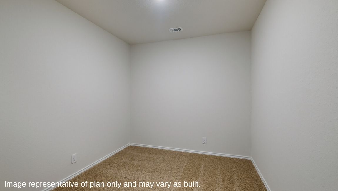 Secondary Bedroom - The Wolters Floor Plan at Redbird Ranch in San Antonio, Texas Presented By D.R. Horton
