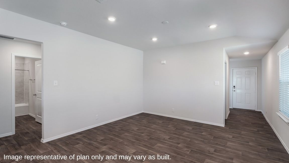 Living - The Brooke Plan at Redbird Ranch in San Antonio, Texas Presented By D.R. Horton