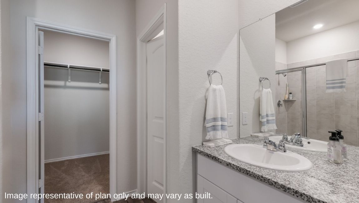 Owner's En-Suite - The Florence Floor Plan at Redbird Ranch in San Antonio, Texas Presented By D.R. Horton