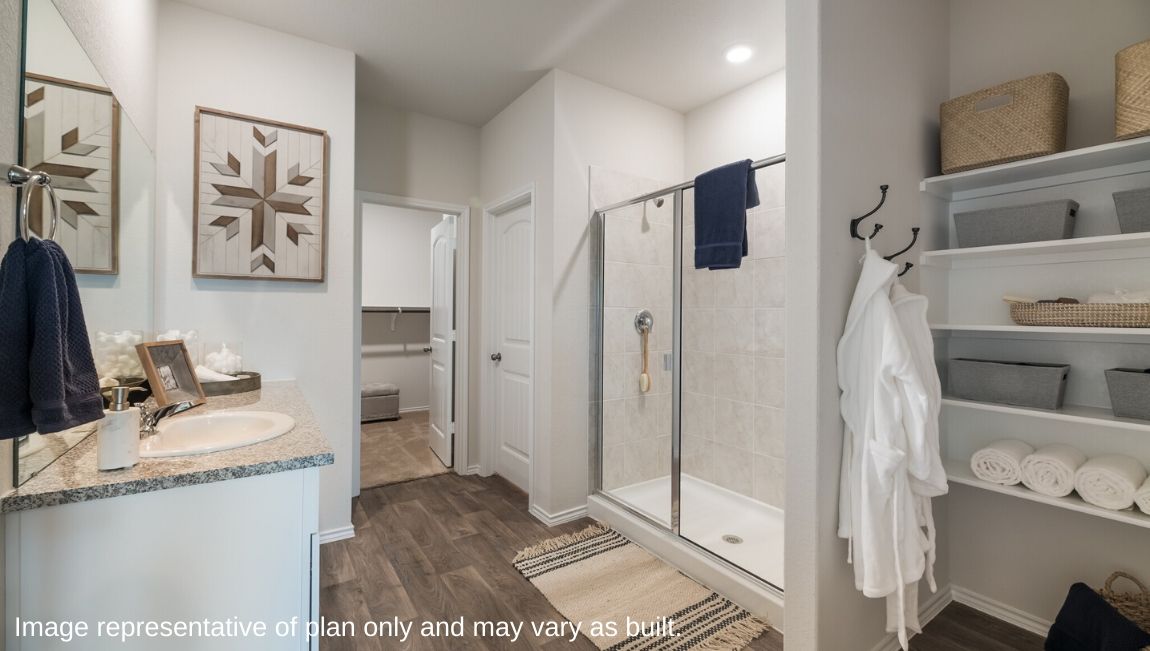 Primary - The Jasmine Floor Plan at Redbird Ranch in San Antonio, Texas Presented By D.R. Horton