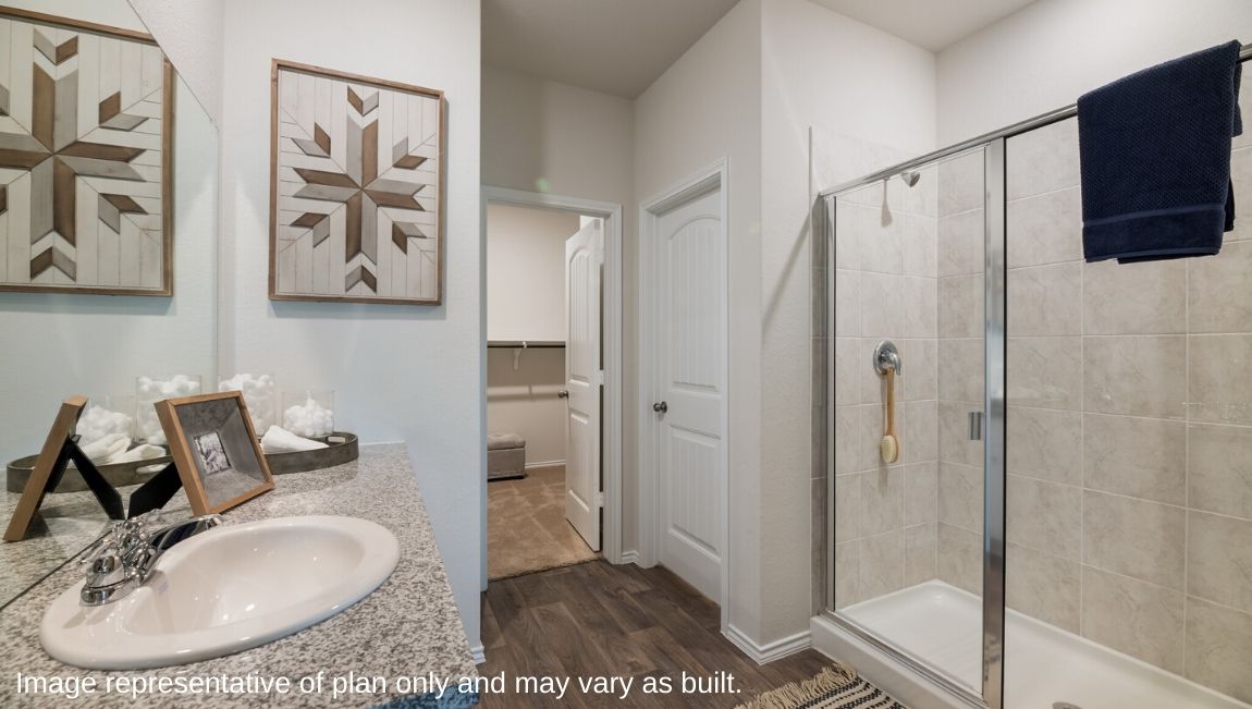 Owner's En-Suite - The Jasmine Floor Plan at Redbird Ranch in San Antonio, Texas Presented By D.R. Horton