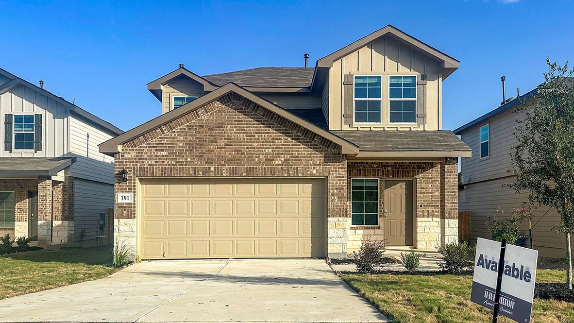 Available Home in Redbird Ranch San Antonio, TX D.R. Horton