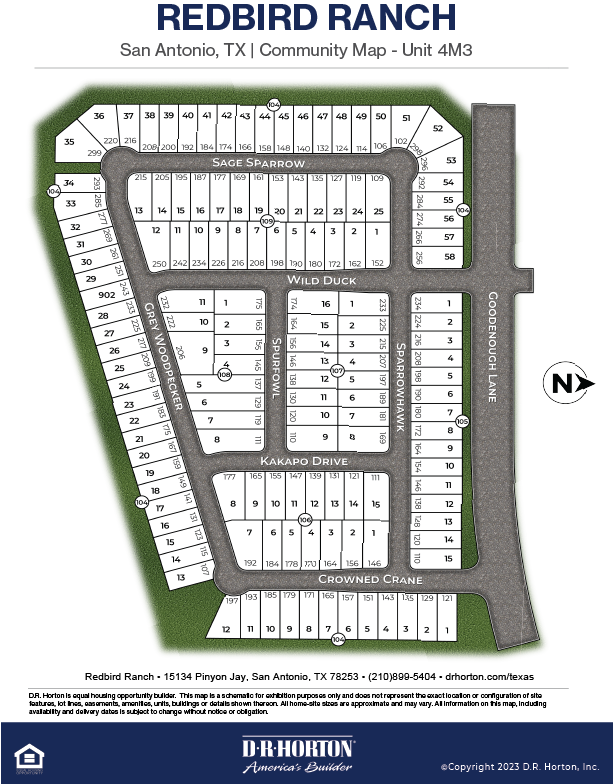 New Homes in Redbird Ranch San Antonio, TX D.R. Horton