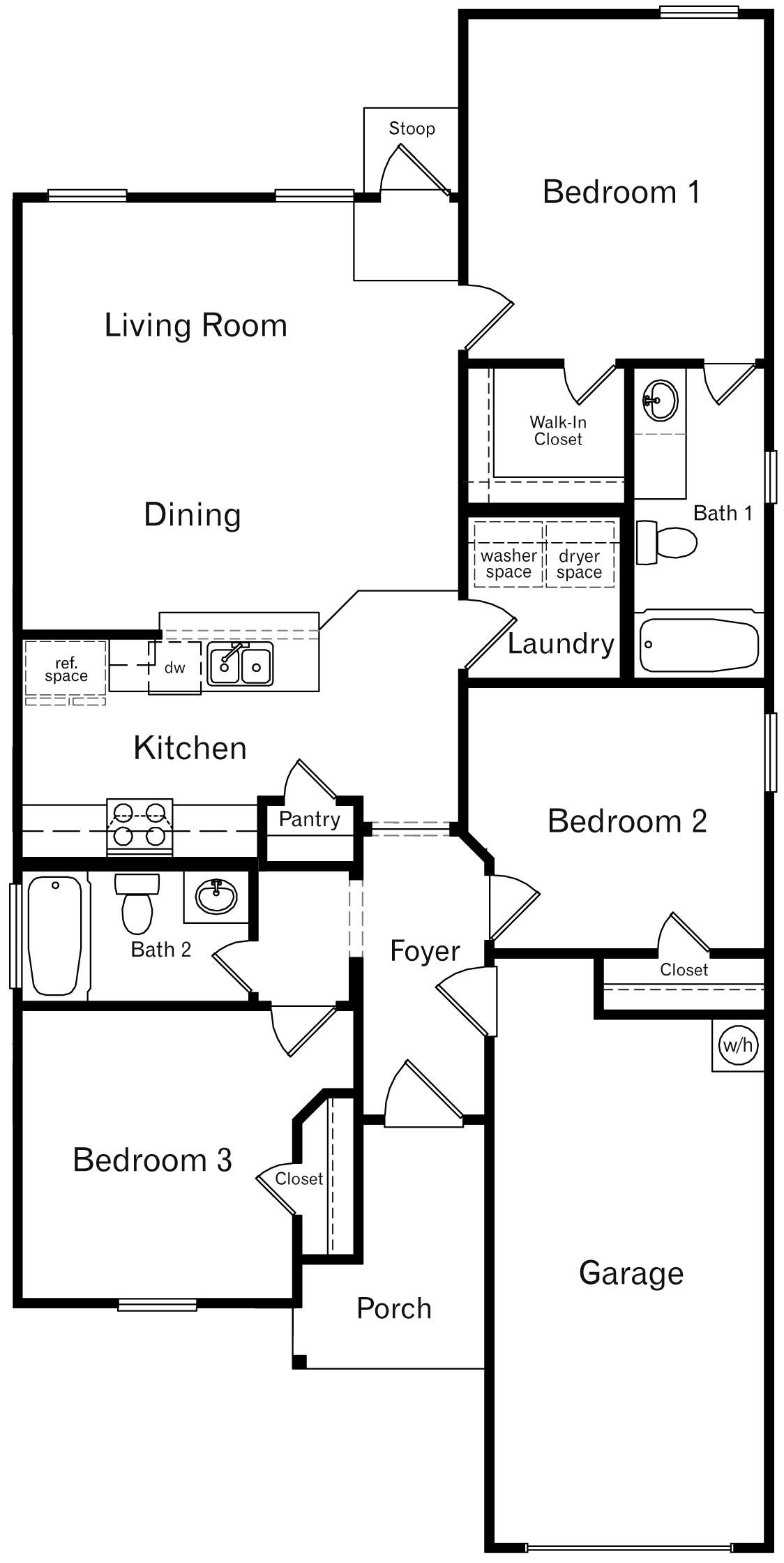 The Garland, 1-story Redbird Ranch Presented By D.R. Horton