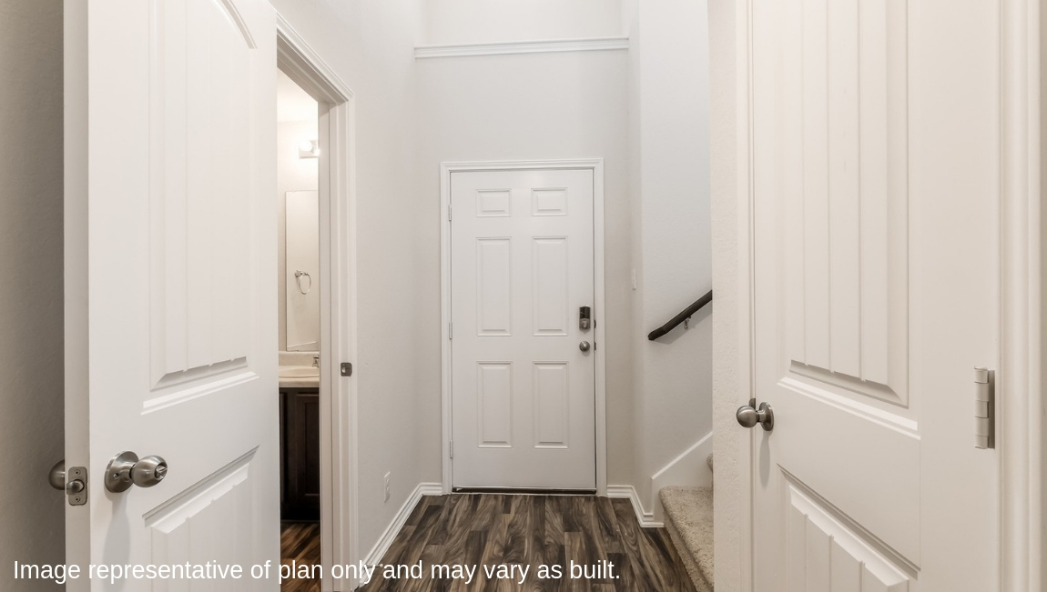 Front Entry - Foyer - The Reese Floor Plan at Redbird Ranch in San Antonio, Texas Presented By D.R. Horton