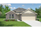 Bulverde Texas DR Horton Homes Copper Canyon The Brown floor plan 1651 square feet one story New Construction Homes elevation A exterior render with brick and siding 2 car garage