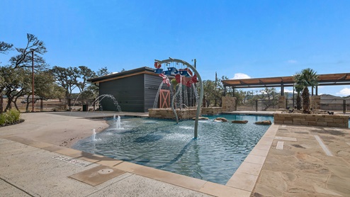DR Horton Bulverde The Reserve at Copper Canyon resort style amenities pool and splash pad