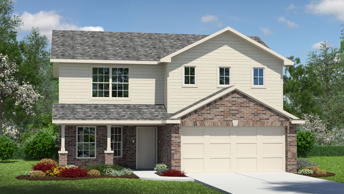 Exterior - The Walsh Plan - Riverstone at Westpointe Presented By D.R. Horton