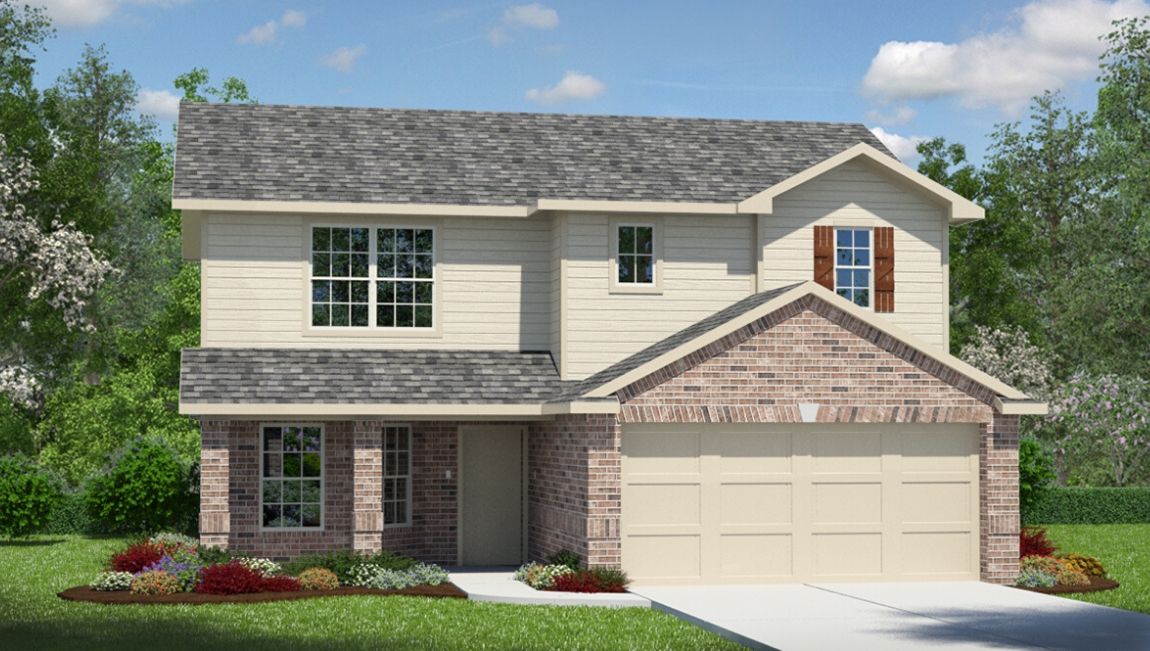 Exterior - The Walsh Plan - Riverstone at Westpointe Presented By D.R. Horton