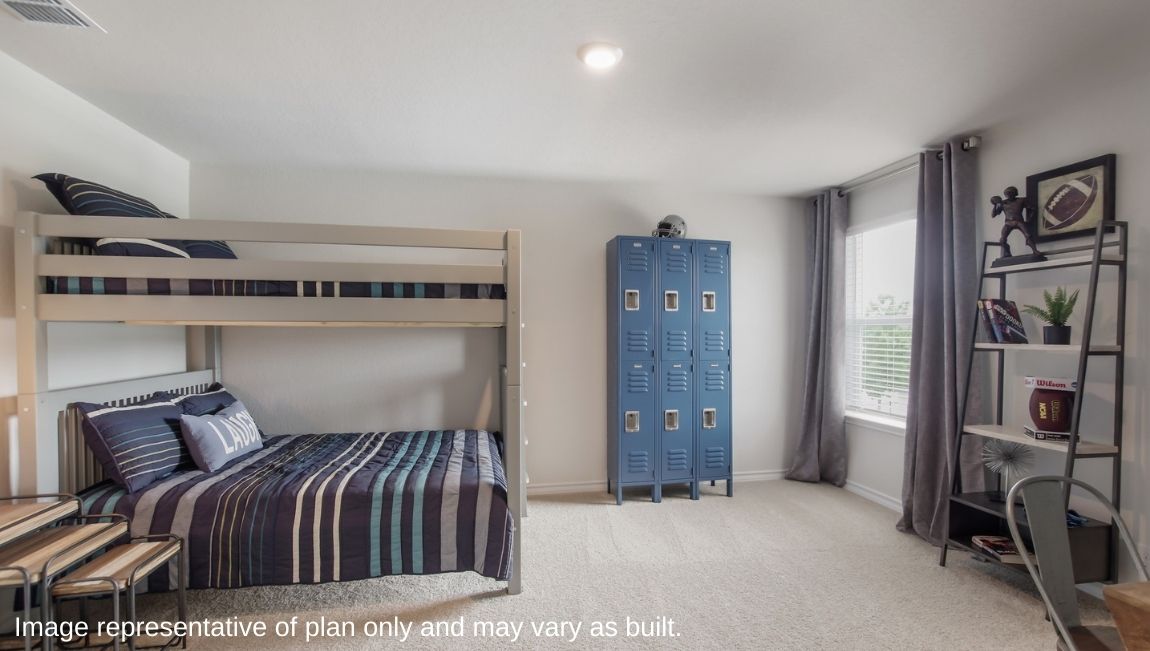 bed - The Lombardi Plan - Riverstone at Westpointe Presented By D.R. Horton