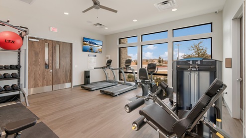 Gym - Riverstone at Westpointe San Antonio, TX Presented By D.R. Horton