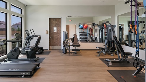 Gym - Riverstone at Westpointe San Antonio, TX Presented By D.R. Horton