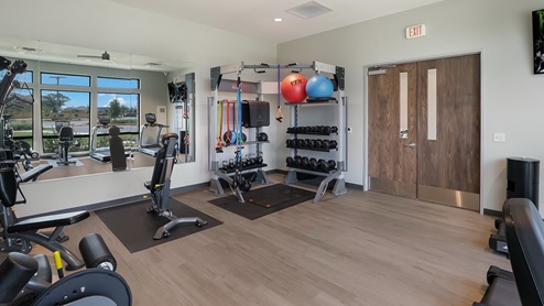 Gym - - Riverstone at Westpointe San Antonio, TX Presented By D.R. Horton