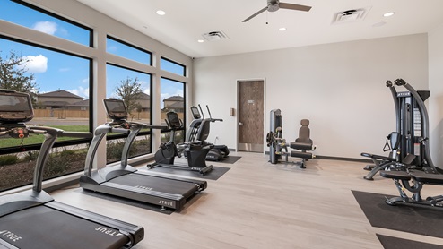 Gym - Riverstone at Westpointe San Antonio, TX Presented By D.R. Horton