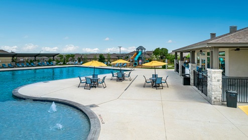 Pool Deck - Riverstone at Westpointe San Antonio, TX Presented By D.R. Horton