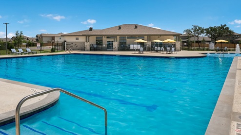Pool Deck - Riverstone at Westpointe San Antonio, TX Presented By D.R. Horton