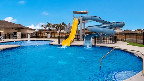 Water Slides- Riverstone at Westpointe San Antonio, TX Presented By D.R. Horton