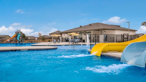 Water Slides- Riverstone at Westpointe San Antonio, TX Presented By D.R. Horton