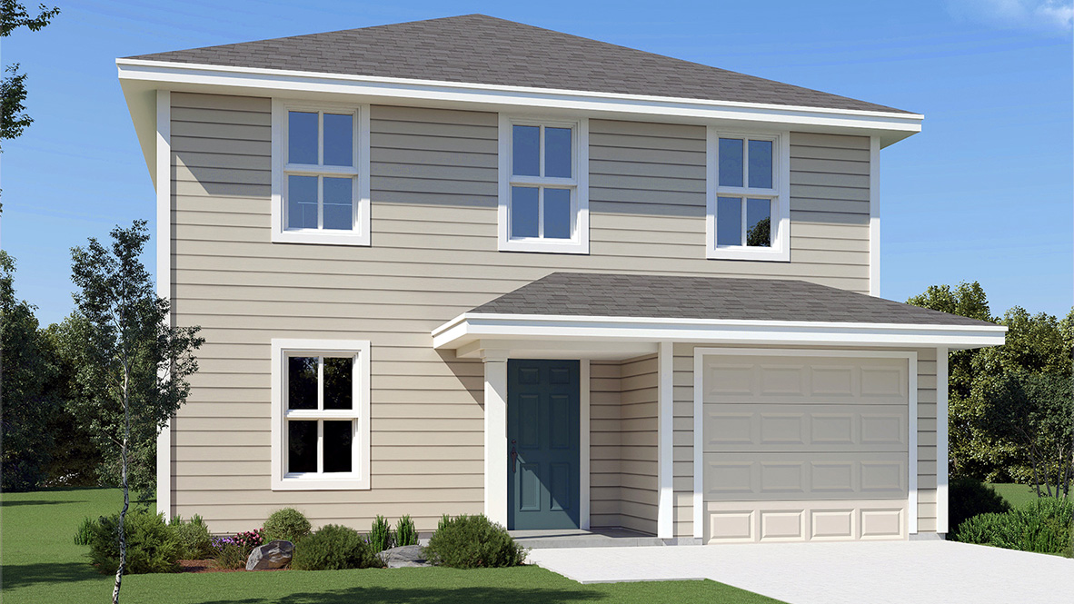 DR Horton San Antonio Riverstone at Westpointe elevation a exterior