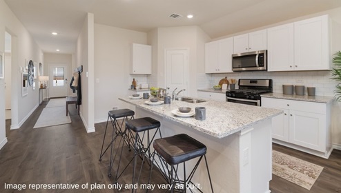 open concept kitchen