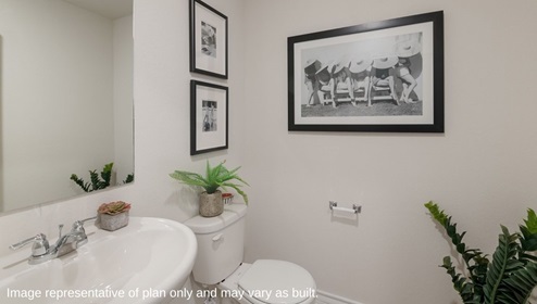 powder bathroom
