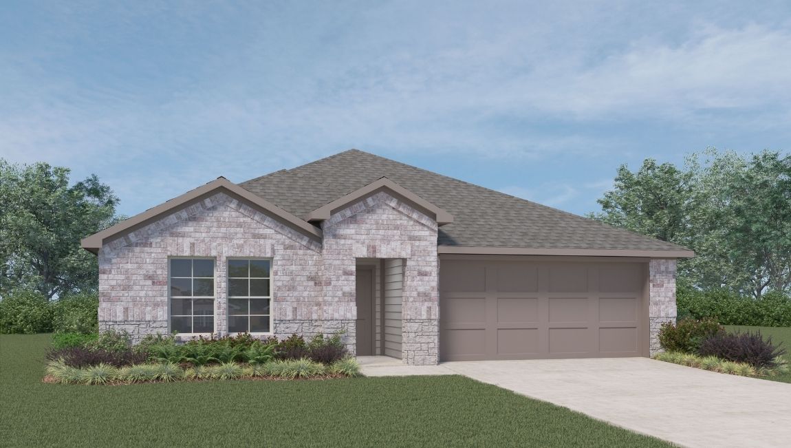 one story home with 4 beds and 2 baths