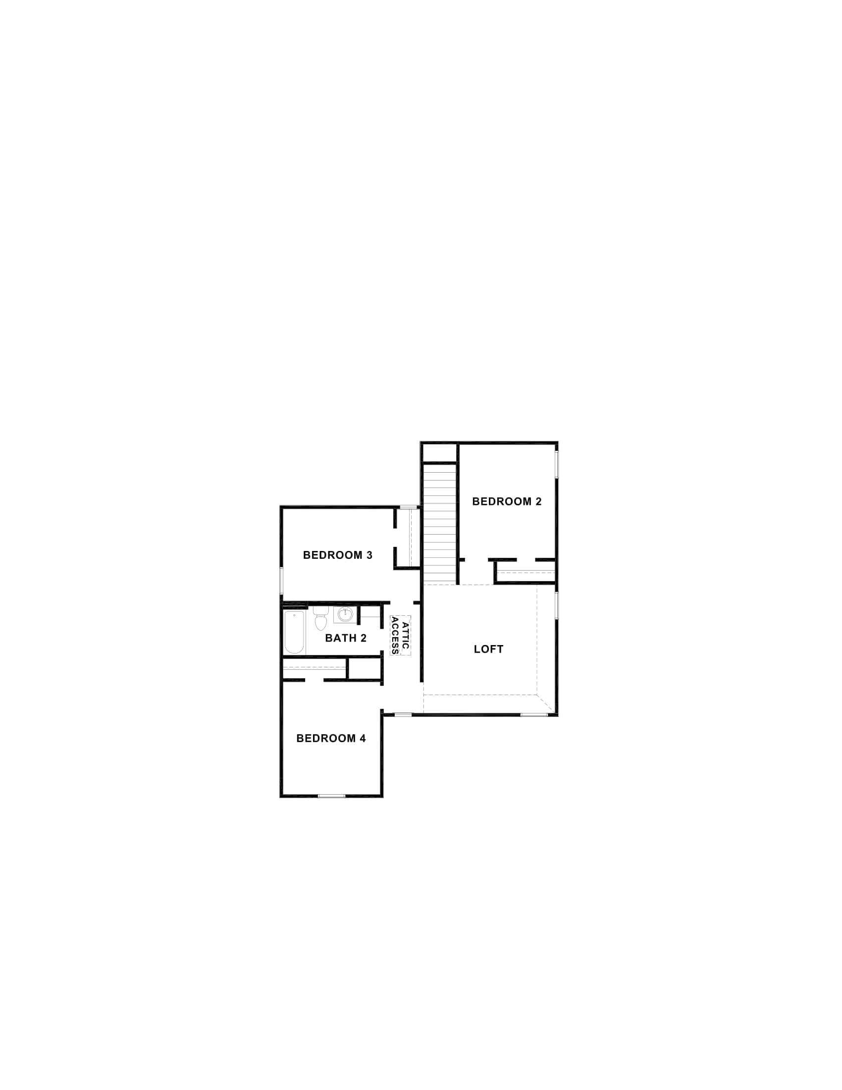 Jasmine Second Floorplan