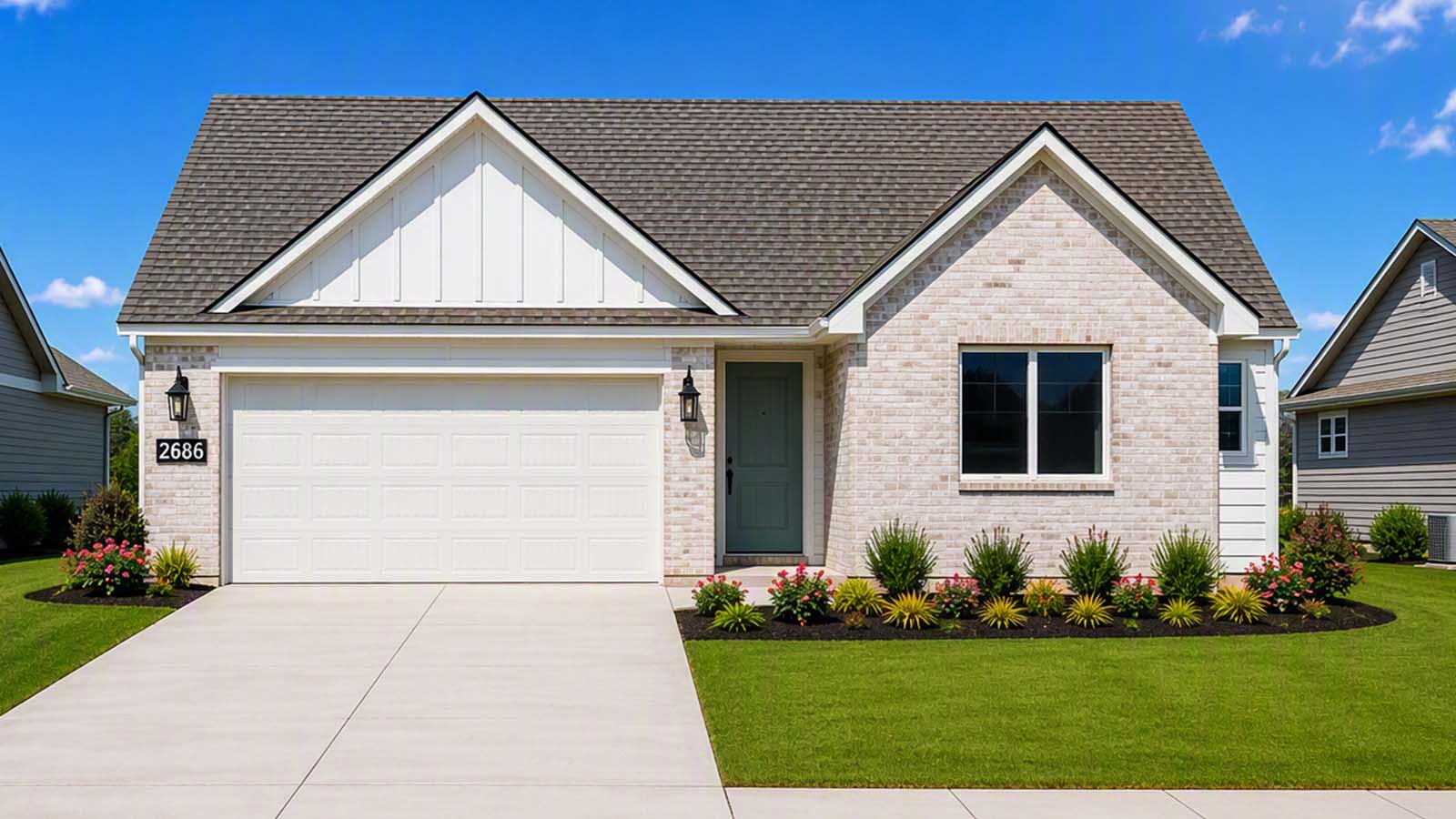2686 Front Exterior of Fargo floorplan