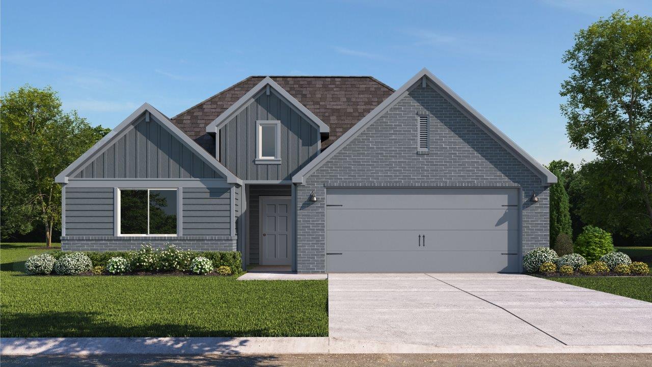 Elgin Exterior Elevation G Rendering